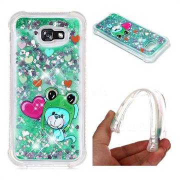 Heart Frog Lion Dynamic Liquid Glitter Sand Quicksand Star TPU Case for Samsung Galaxy A7 2017 A720
