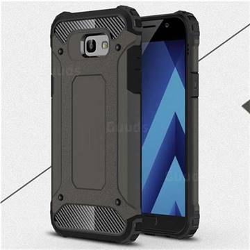King Kong Armor Premium Shockproof Dual Layer Rugged Hard Cover for Samsung Galaxy A7 2017 A720 - Bronze