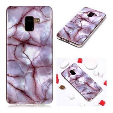 Earth Soft TPU Marble Pattern Phone Case for Samsung Galaxy A8+ (2018)