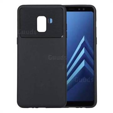 Carapace Soft Back Phone Cover for Samsung Galaxy A8+ (2018) - Black
