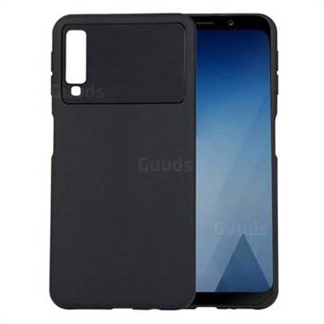 Carapace Soft Back Phone Cover for Samsung Galaxy A7 (2018) - Black