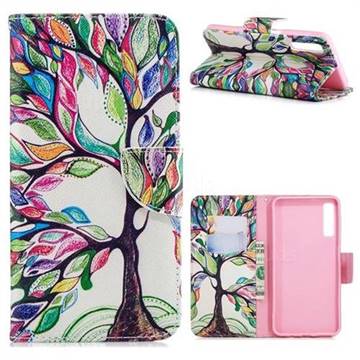 The Tree of Life Leather Wallet Case for Samsung Galaxy A7 (2018)