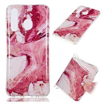 Pork Belly Soft TPU Marble Pattern Phone Case for Samsung Galaxy A8s