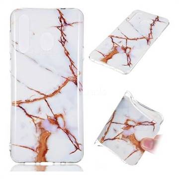 Platinum Soft TPU Marble Pattern Phone Case for Samsung Galaxy A8s