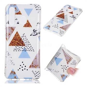 Hill Soft TPU Marble Pattern Phone Case for Samsung Galaxy A8s
