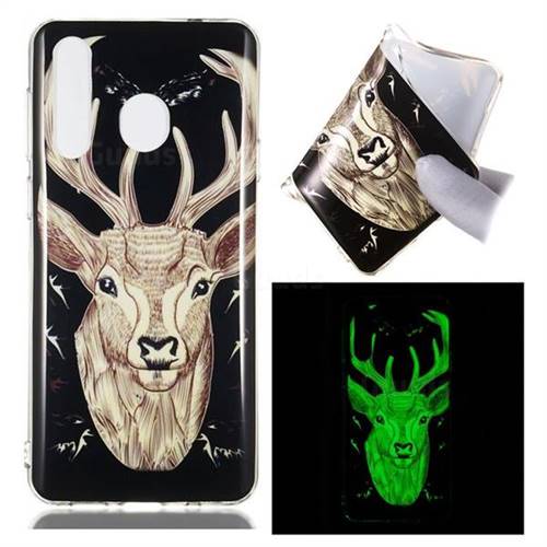 Fly Deer Noctilucent Soft TPU Back Cover for Samsung Galaxy A8s