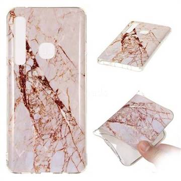 White Crushed Soft TPU Marble Pattern Phone Case for Samsung Galaxy A9 (2018) / A9 Star Pro / A9s
