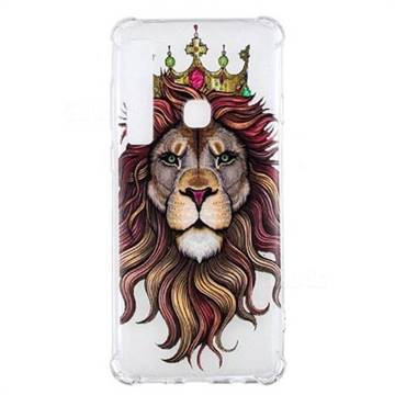Lion King Anti-fall Clear Varnish Soft TPU Back Cover for Samsung Galaxy A9 (2018) / A9 Star Pro / A9s
