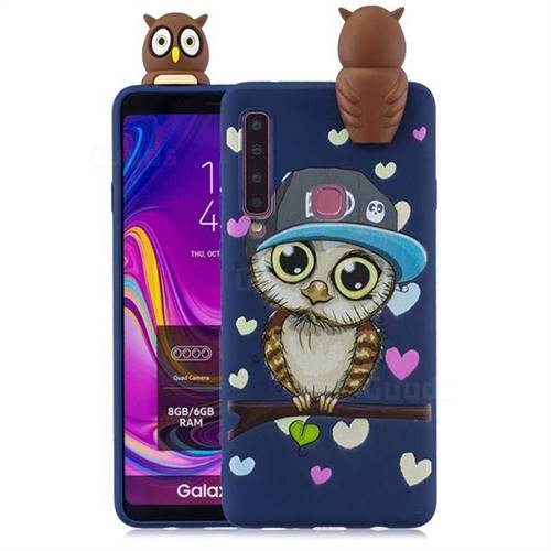 Bad Owl Soft 3D Climbing Doll Soft Case for Samsung Galaxy A9 (2018) / A9 Star Pro / A9s