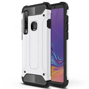 King Kong Armor Premium Shockproof Dual Layer Rugged Hard Cover for Samsung Galaxy A9 (2018) / A9 Star Pro / A9s - White