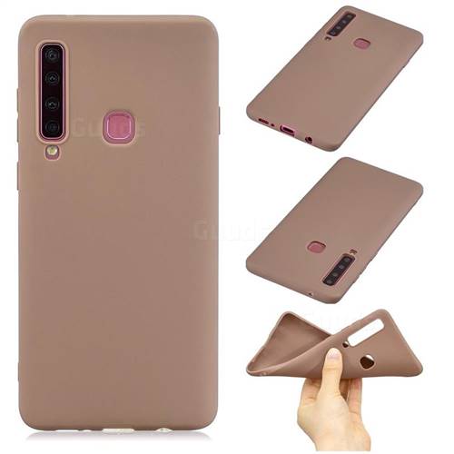 Candy Soft Silicone Phone Case for Samsung Galaxy A9 (2018) / A9 Star Pro / A9s - Coffee