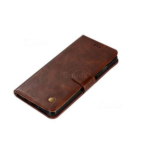 Luxury Retro Leather Wallet Case for Samsung Galaxy A9 (2018) / A9 Star ...