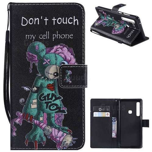 One Eye Mice PU Leather Wallet Case for Samsung Galaxy A9 (2018) / A9 Star Pro / A9s