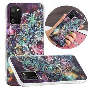 Datura Flowers Noctilucent Soft TPU Back Cover for Samsung Galaxy A02s