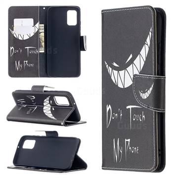 Crooked Grin Leather Wallet Case for Samsung Galaxy A02s