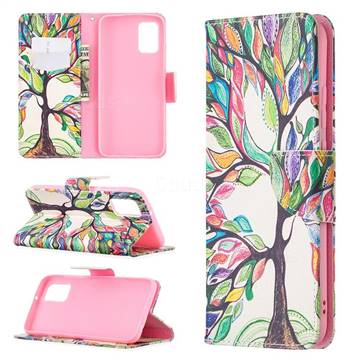 The Tree of Life Leather Wallet Case for Samsung Galaxy A02s