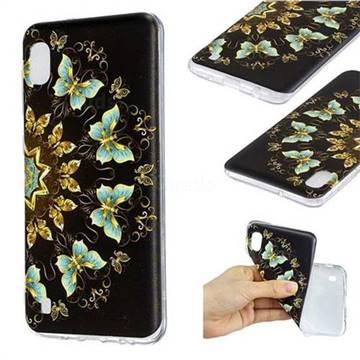 Circle Butterflies Super Clear Soft TPU Back Cover for Samsung Galaxy A10