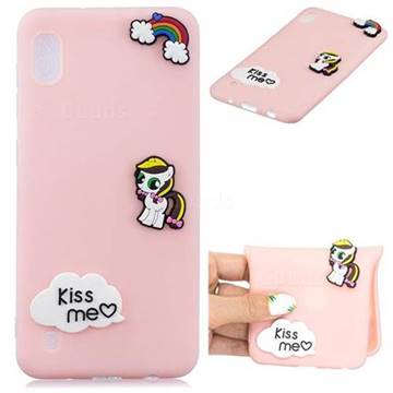 Kiss me Pony Soft 3D Silicone Case for Samsung Galaxy A10