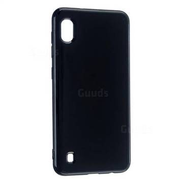 2mm Candy Soft Silicone Phone Case Cover for Samsung Galaxy A10 - Black