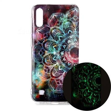 Datura Flowers Noctilucent Soft TPU Back Cover for Samsung Galaxy A10