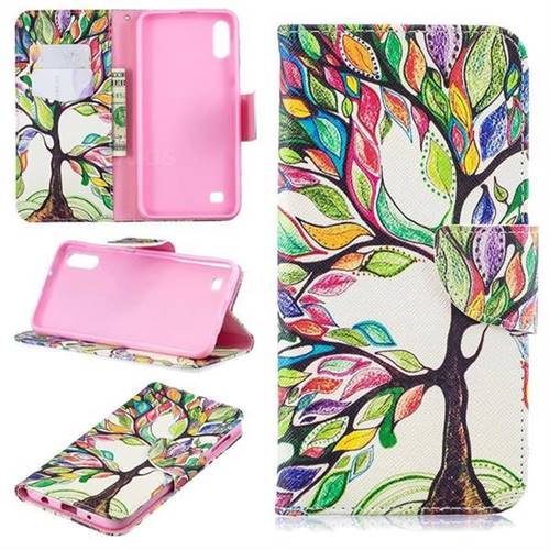 The Tree of Life Leather Wallet Case for Samsung Galaxy A10