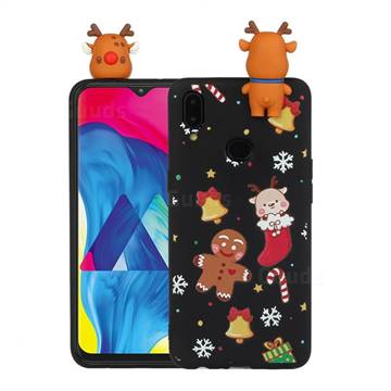 Gift Snow Christmas Xmax Soft 3D Doll Silicone Case for Samsung Galaxy A10s
