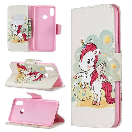 Cloud Star Unicorn Leather Wallet Case for Samsung Galaxy A10s