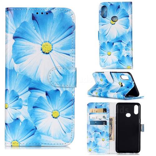 Orchid Flower PU Leather Wallet Case for Samsung Galaxy A10s