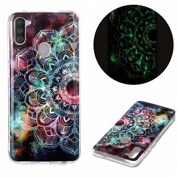 Datura Flowers Noctilucent Soft TPU Back Cover for Samsung Galaxy A11