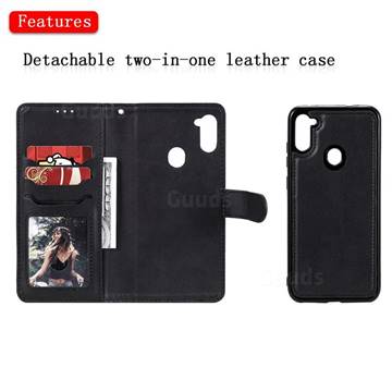Retro Greek Detachable PU Leather Wallet Phone Case for