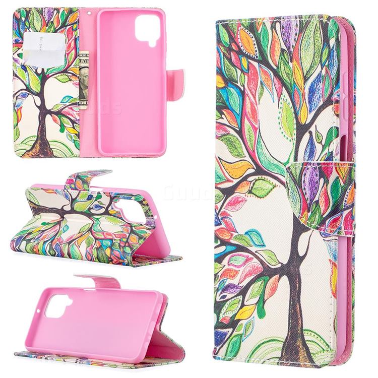 The Tree of Life Leather Wallet Case for Samsung Galaxy A12