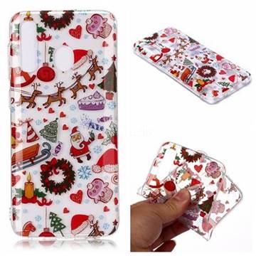 Christmas Playground Super Clear Soft TPU Back Cover for Samsung Galaxy A20