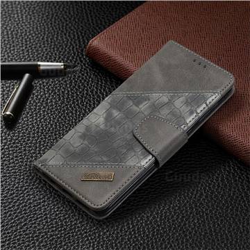 BinfenColor BF04 Color Block Stitching Crocodile Leather Case Cover for ...