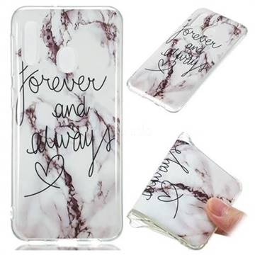 Forever Soft TPU Marble Pattern Phone Case for Samsung Galaxy A20e