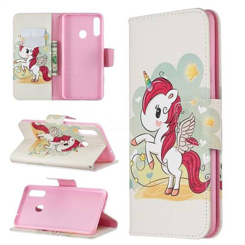 Cloud Star Unicorn Leather Wallet Case for Samsung Galaxy A20s