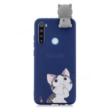 Big Face Cat Soft 3D Climbing Doll Soft Case for Samsung Galaxy