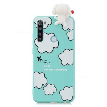 Cute Cloud Girl Soft 3D Climbing Doll Soft Case for Samsung Galaxy A21