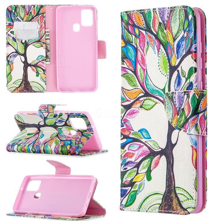 The Tree of Life Leather Wallet Case for Samsung Galaxy A21s