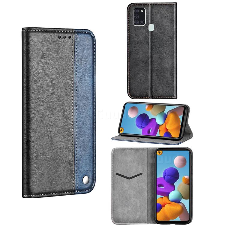 Classic Business Ultra Slim Sucking Stitching Flip Cover for