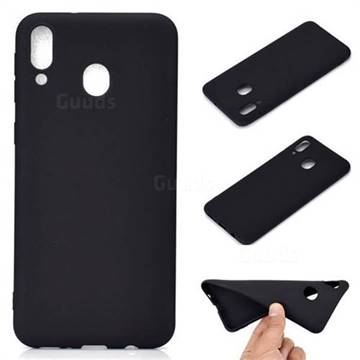 Candy Soft TPU Back Cover for Samsung Galaxy A30 - Black