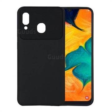 Carapace Soft Back Phone Cover for Samsung Galaxy A30 - Black
