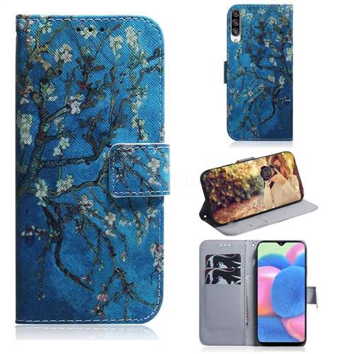 Apricot Tree PU Leather Wallet Case for Samsung Galaxy A30s