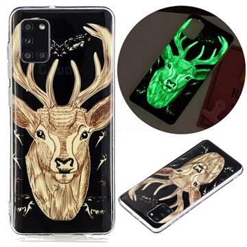 Fly Deer Noctilucent Soft TPU Back Cover for Samsung Galaxy A31