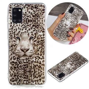 Leopard Tiger Noctilucent Soft TPU Back Cover for Samsung Galaxy A31