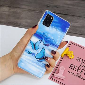 Flying Butterflies Noctilucent Soft TPU Back Cover for Samsung Galaxy A31 -  Galaxy A31 Cases - Guuds