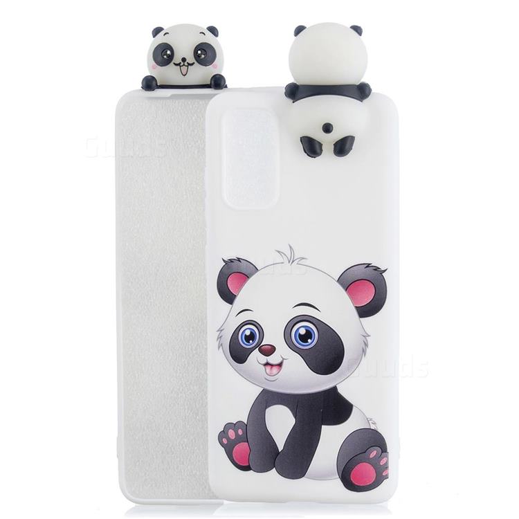 Panda Girl Soft 3D Climbing Doll Soft Case for Samsung Galaxy A31