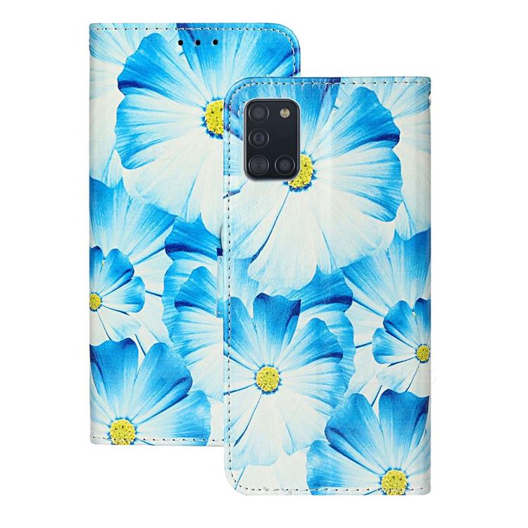 Orchid Flower PU Leather Wallet Case for Samsung Galaxy A31