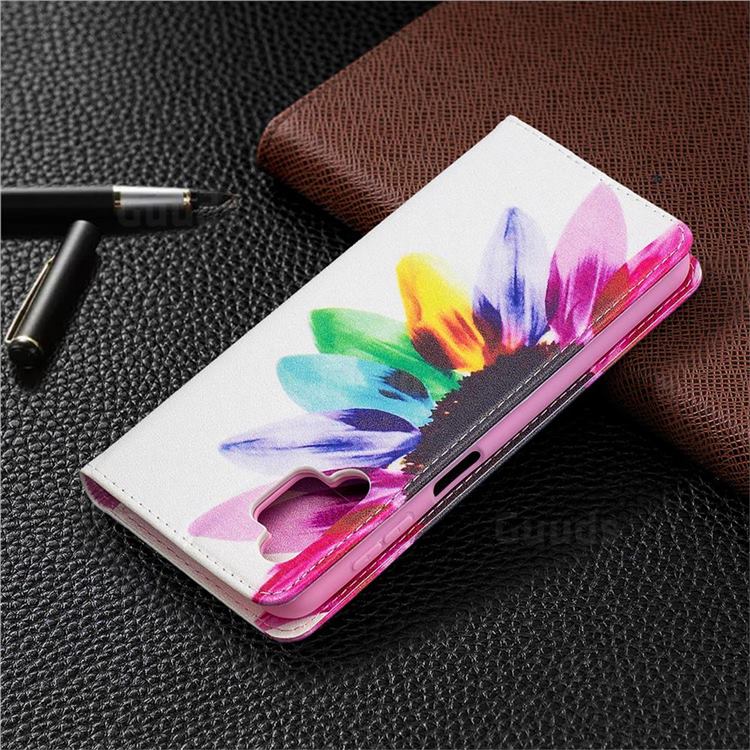 Sun Flower Slim Attraction Wallet Flip Cover for Samsung