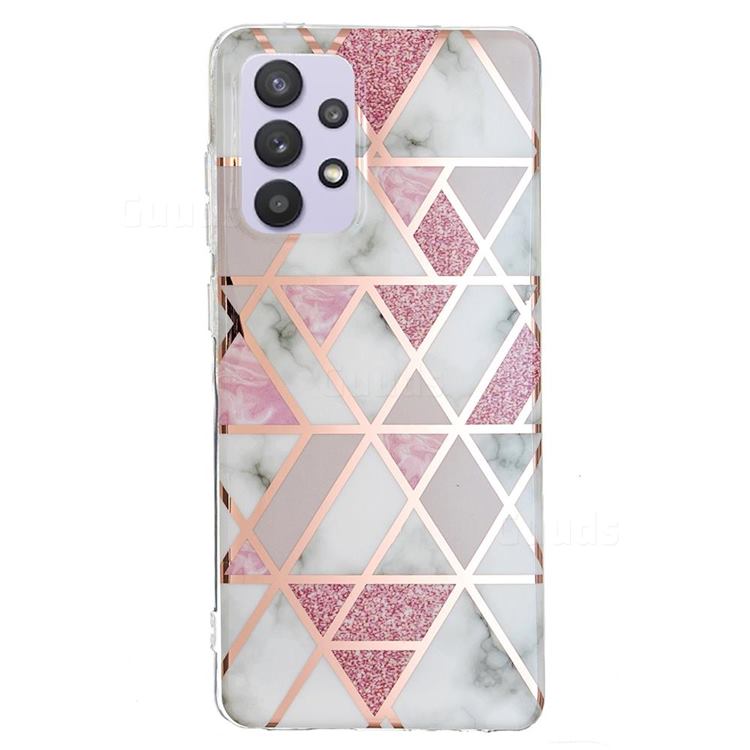 Pink Louis Vuitton Seamless Pattern Samsung Galaxy A32 5G Clear Case
