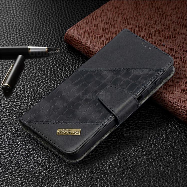 BinfenColor BF04 Color Block Stitching Crocodile Leather Case Cover for ...